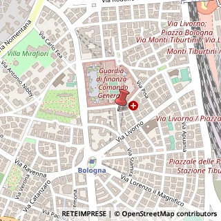 Mappa Via Luigi Pigorini, 24, 00162 Roma, Roma (Lazio)