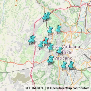 Mappa Via Benedetto Aloisi Masella, 00168 Roma RM, Italia (3.69467)