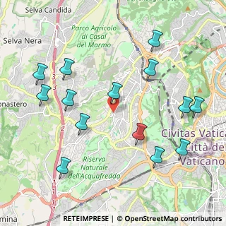 Mappa Via Benedetto Aloisi Masella, 00168 Roma RM, Italia (2.46071)