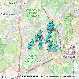 Mappa Via Benedetto Aloisi Masella, 00168 Roma RM, Italia (1.32294)