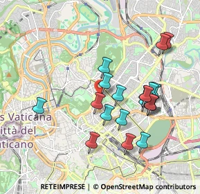 Mappa Via Po, 00100 Roma RM, Italia (1.889)