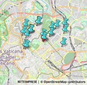 Mappa Via Po, 00100 Roma RM, Italia (1.454)