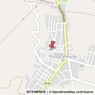 Mappa Via Roma, 79, 86045 Portocannone CB, Italia, 86045 Molise, Molise (Molise)