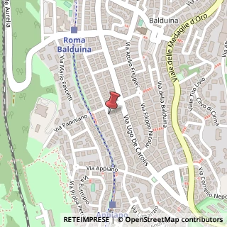 Mappa Via Romeo Rodriguez Pereira, 148, 00136 Roma, Roma (Lazio)