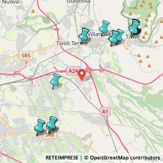 Mappa Via Roccafluvione, 00132 Roma RM, Italia (6.41842)