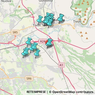 Mappa Via Roccafluvione, 00132 Roma RM, Italia (3.845)