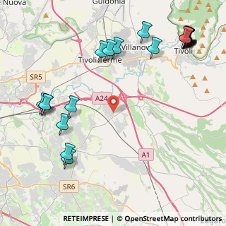 Mappa Via Roccafluvione, 00132 Roma RM, Italia (6.113)
