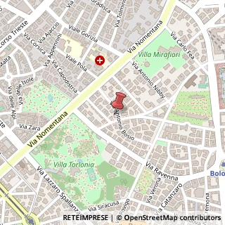 Mappa Via Antonio Bosio, 88, 00161 Roma, Roma (Lazio)