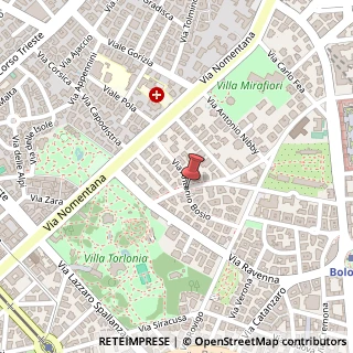 Mappa Via Giovanni Battista de Rossi, 12, 00161 Roma, Roma (Lazio)