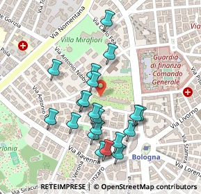 Mappa Largo di Villa Massimo, 00161 Roma RM, Italia (0.2305)