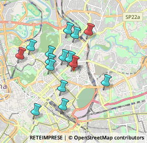 Mappa Largo di Villa Massimo, 00161 Roma RM, Italia (1.76267)