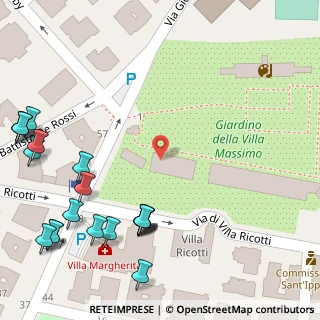 Mappa Largo di Villa Massimo, 00161 Roma RM, Italia (0.1)