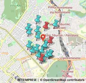 Mappa Largo di Villa Massimo, 00161 Roma RM, Italia (0.728)