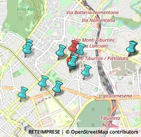 Mappa Largo di Villa Massimo, 00161 Roma RM, Italia (0.85722)