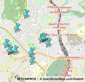 Mappa Largo di Villa Massimo, 00161 Roma RM, Italia (1.11154)