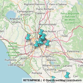 Mappa Via Giovanni Michelotti, 00158 Roma RM, Italia (22.18)