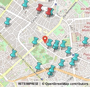 Mappa Via Giuseppe Tomassetti, 00161 Roma RM, Italia (0.6465)