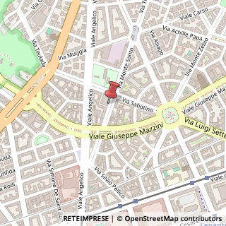 Mappa Via Monte Santo, 00195 Roma RM, Italia, 00195 Roma, Roma (Lazio)