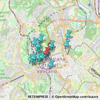 Mappa Via Bafile Andrea, 00195 Roma RM, Italia (1.33389)