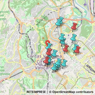 Mappa Via Andrea Bafile, 00195 Roma RM, Italia (1.964)