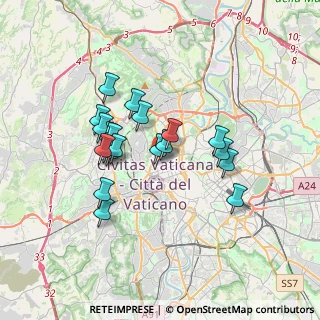 Mappa Via Bafile Andrea, 00195 Roma RM, Italia (3.097)