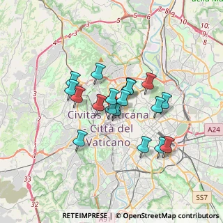 Mappa Via Andrea Bafile, 00195 Roma RM, Italia (2.79889)