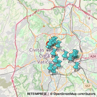 Mappa Via Andrea Bafile, 00195 Roma RM, Italia (3.30688)