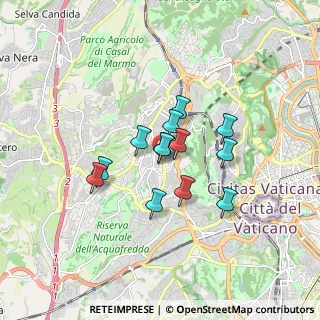 Mappa Via Angelo Mai, 00168 Roma RM, Italia (1.25923)