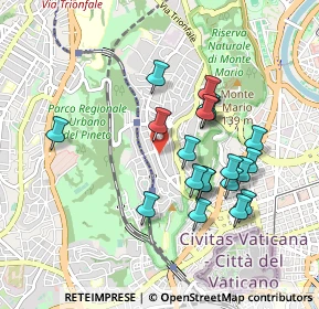 Mappa Via Ugo De Carolis, 00136 Roma RM, Italia (0.896)