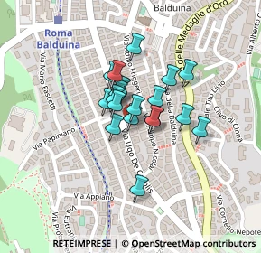 Mappa Via Ugo De Carolis, 00136 Roma RM, Italia (0.1395)