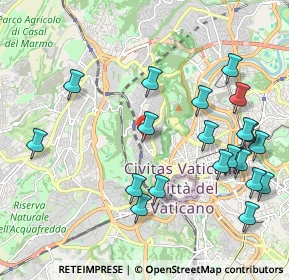 Mappa Via Ugo De Carolis, 00136 Roma RM, Italia (2.4745)