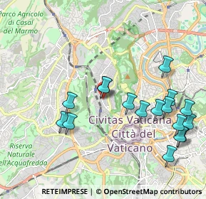 Mappa Via Ugo De Carolis, 00136 Roma RM, Italia (2.33235)