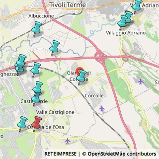 Mappa Giardini di Corcolle, 00132 Roma RM, Italia (3.34813)