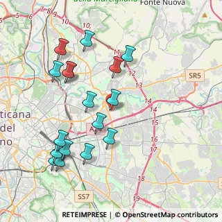 Mappa Via Balabanoff Angelica, 00155 Roma RM, Italia (4.46294)