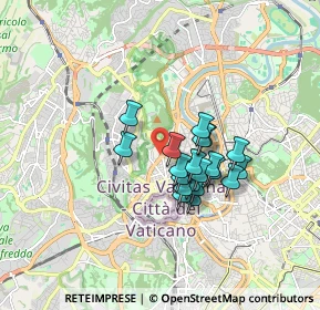Mappa Via Golametto, 00195 Roma RM, Italia (1.3125)