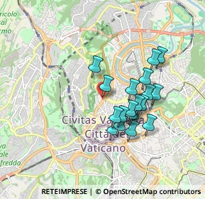 Mappa Via Golametto, 00195 Roma RM, Italia (1.56474)