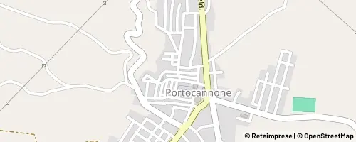Mappa Portocannone