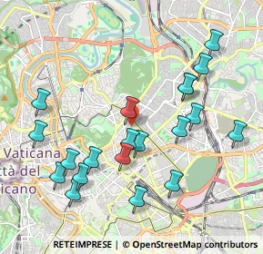 Mappa Via Adda, 00100 Roma RM, Italia (2.2255)
