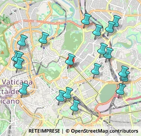 Mappa Via Adda, 00100 Roma RM, Italia (2.5565)