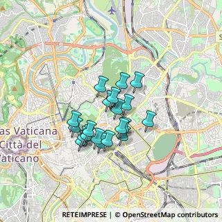 Mappa Via Adda, 00100 Roma RM, Italia (1.311)