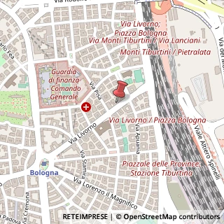Mappa Via Livorno, 73, 00162 Roma, Roma (Lazio)