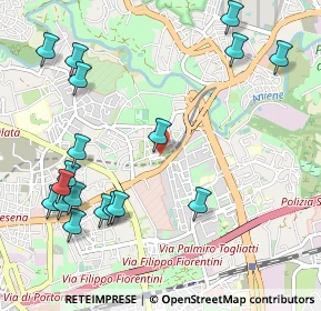 Mappa Largo Carlo Maria Viola, 00158 Roma RM, Italia (1.35667)