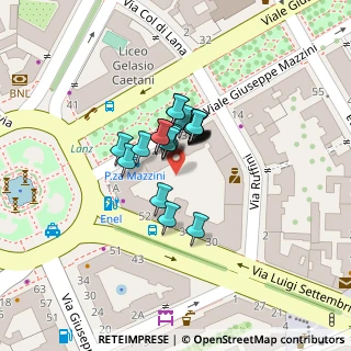 Mappa Piazza Mazzini, 00195 Roma RM, Italia (0.00435)