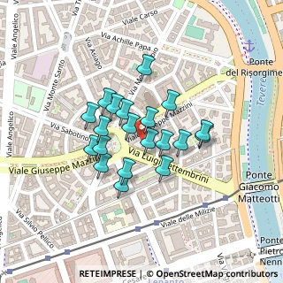 Mappa Piazza Mazzini, 00195 Roma RM, Italia (0.1685)