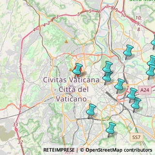 Mappa 00195 Roma RM, Italia (5.98667)