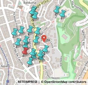 Mappa Viale delle Medaglie d'Oro, 00183 Roma RM, Italia (0.2625)