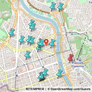 Mappa Via Luisa Sanfelice, 00195 Roma RM, Italia (0.6245)