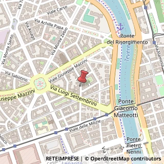 Mappa Via Giuseppe Avezzana, 23, 00195 Roma, Roma (Lazio)