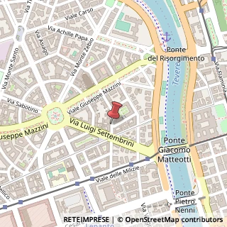Mappa Via Giuseppe Avezzana, 13, 00195 Roma, Roma (Lazio)