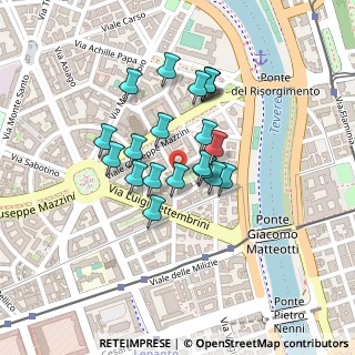 Mappa Via Luisa Sanfelice, 00195 Roma RM, Italia (0.175)